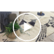 Χαλί BERBER MR1801 Beni Mrirt χειροποίητο από το Μαρόκο, Boho - μπεζ / γκρι